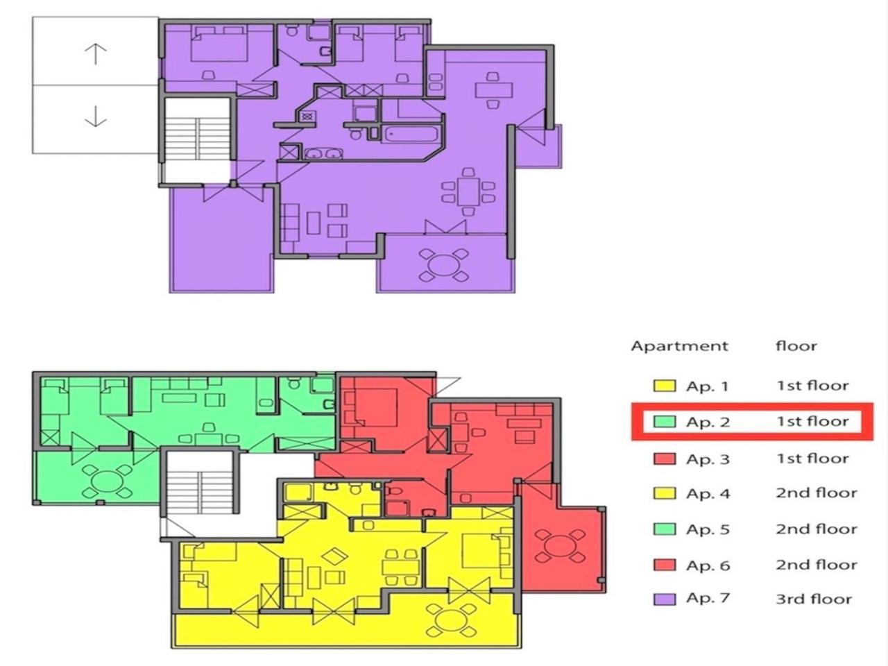 Beach Penthouse Diamond Омиш Номер фото